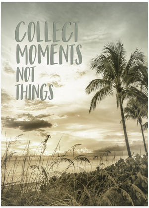 Collect moments not things | Sunset