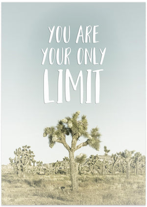 You are your only limit | Desert impression