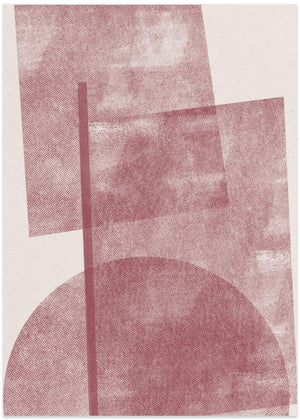Papirrød collage nr. 4