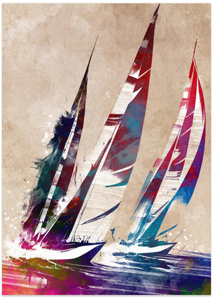 Sailing sport art 2