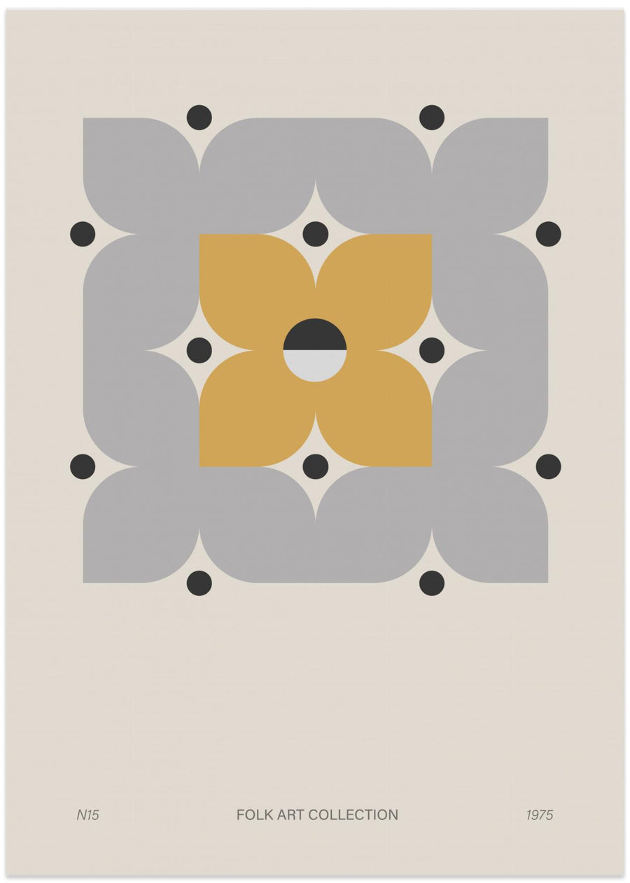 Modern folk art collection no 15