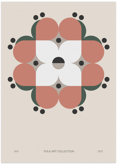 Modern folk art collection no 14