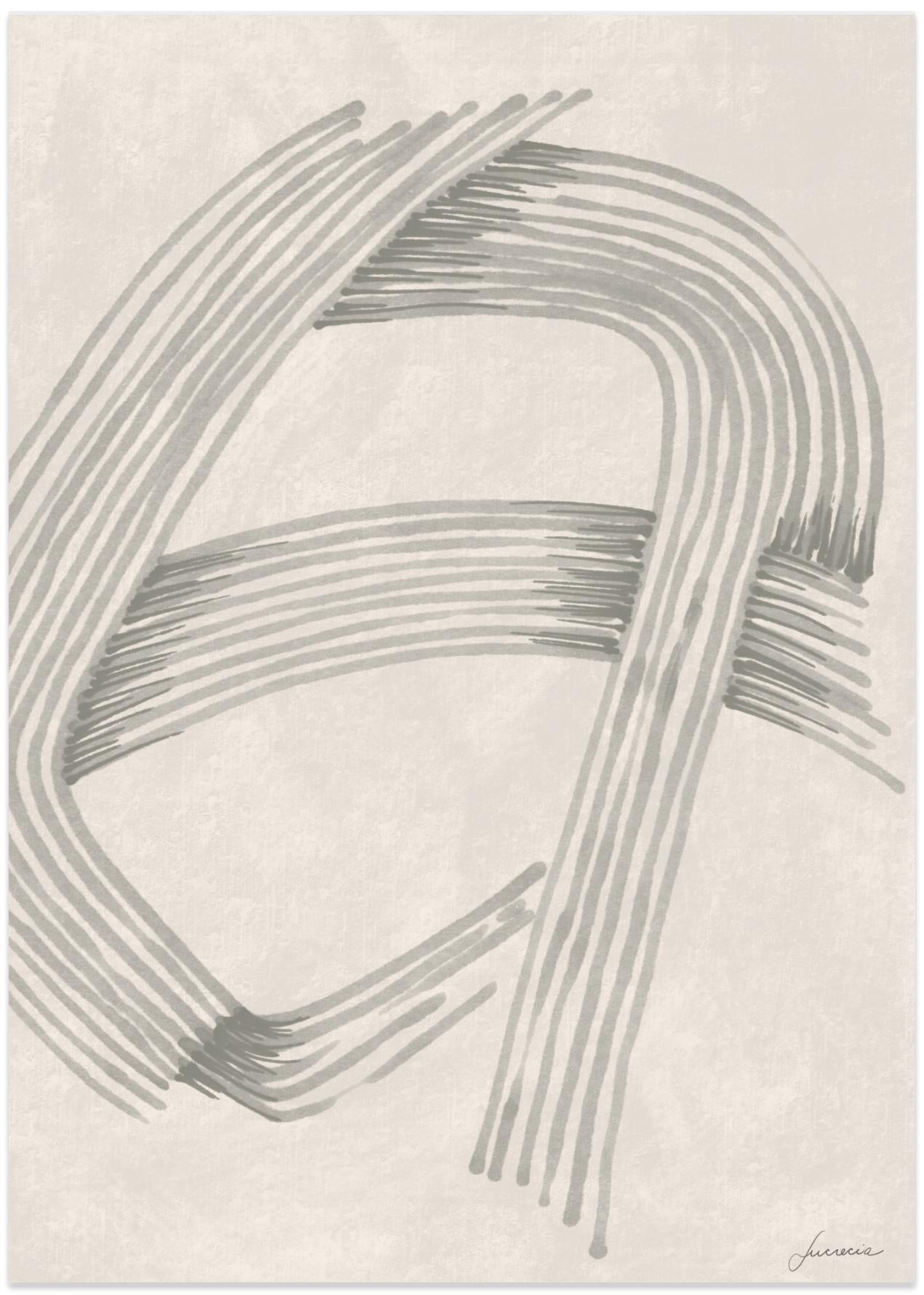 Abstract Grey Intersections 02