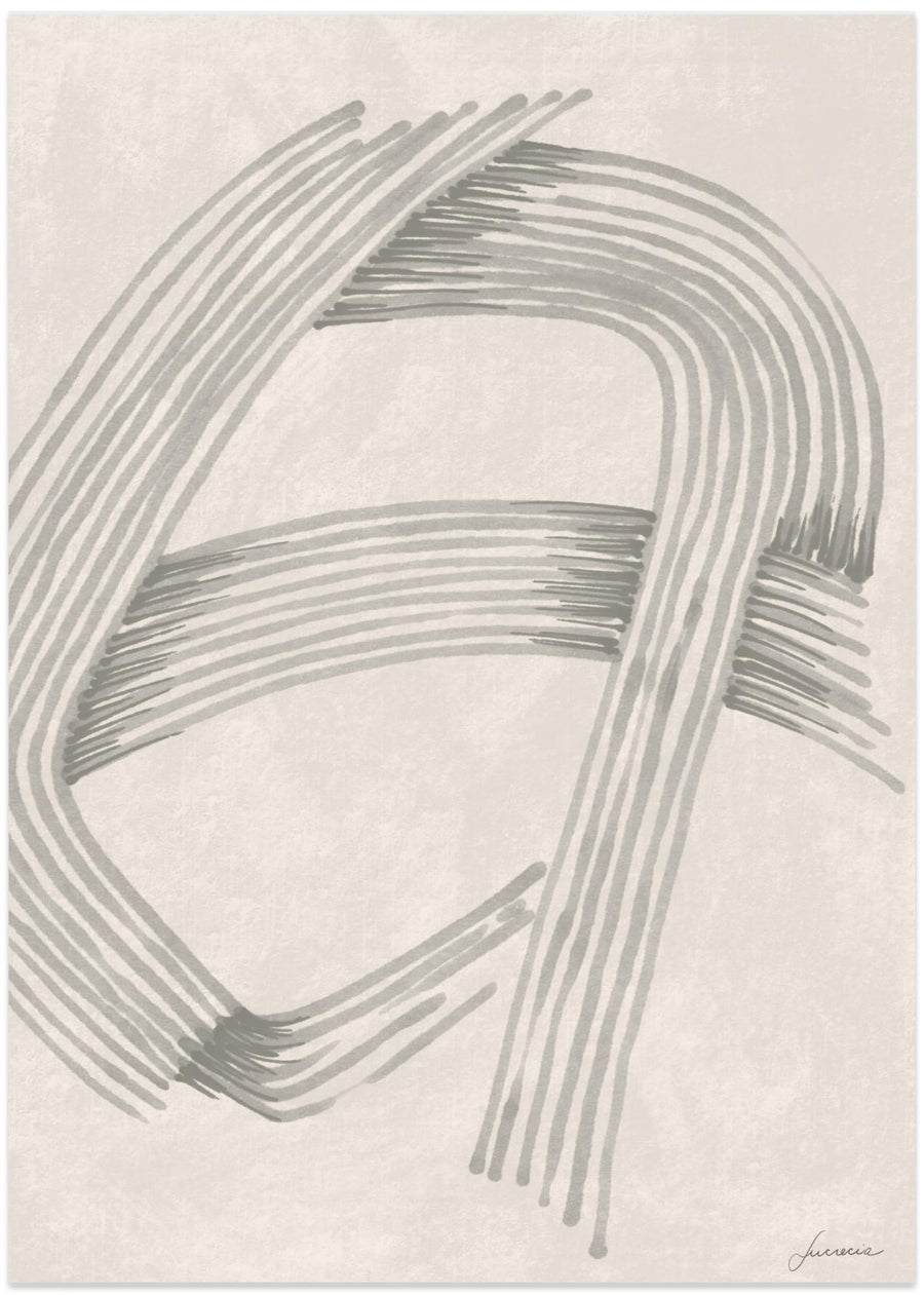 Abstract Grey Intersections 02