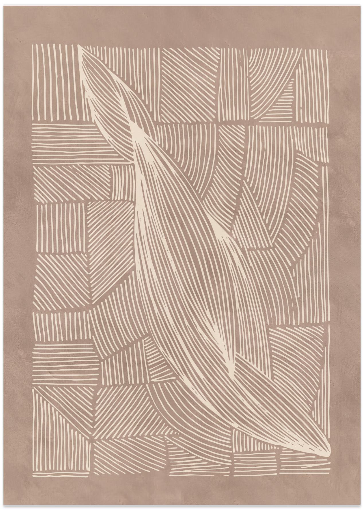 Abstract Irregular Lines