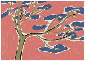 Bonsai-træ kunstmaleri