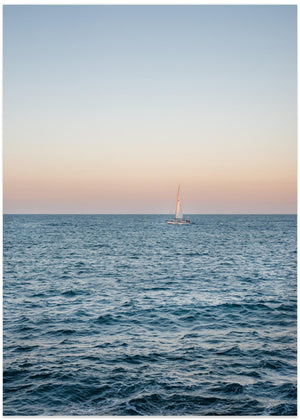 Amalfi Sunset Coast Sailing | Italy Travel Photography