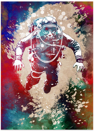 Sport Scuba Diving Art