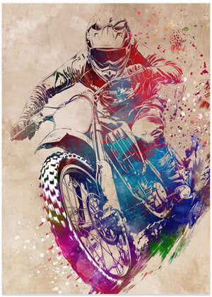 Motor sports art