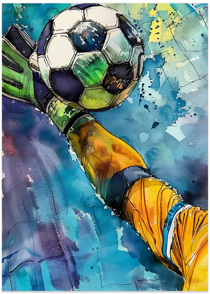 Sport Watercolor Football Player (13)