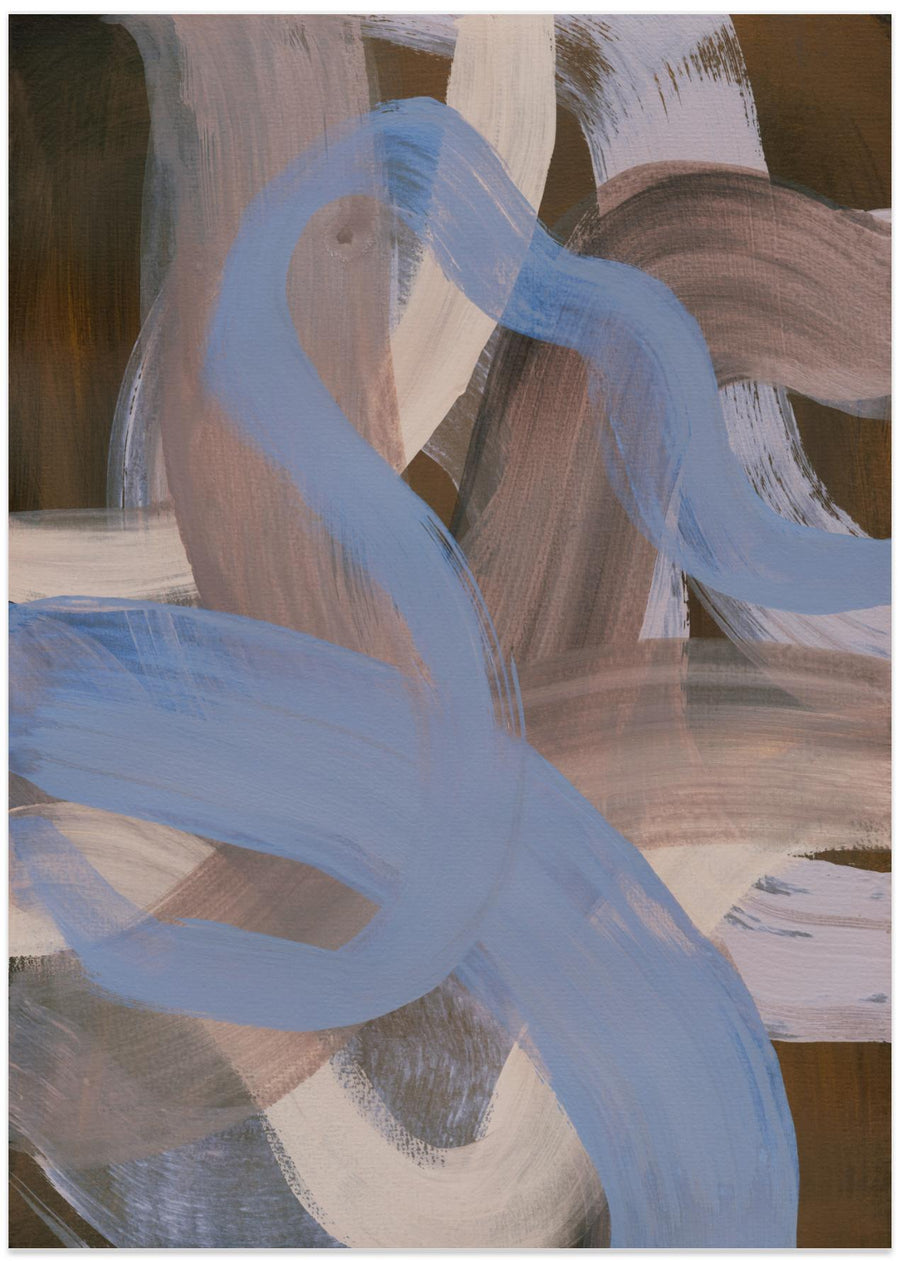Abstract Brush Strokes 124X