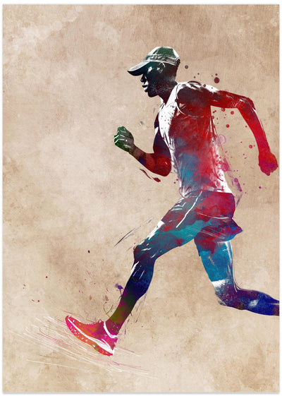 Runner sport art 2