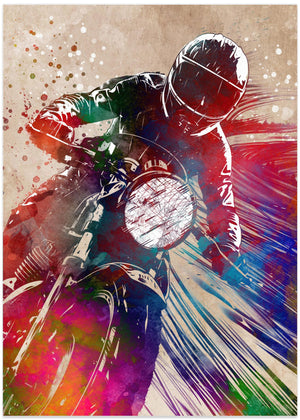 Sport Motor Rider Art