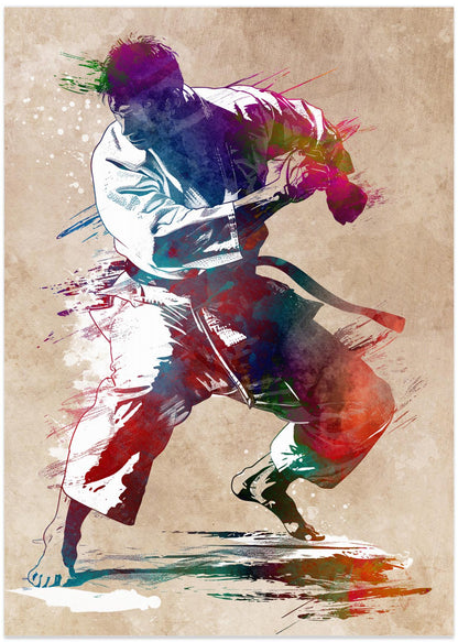 Judo  sport art