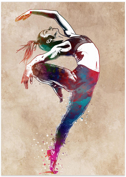 Gymnastics sport art