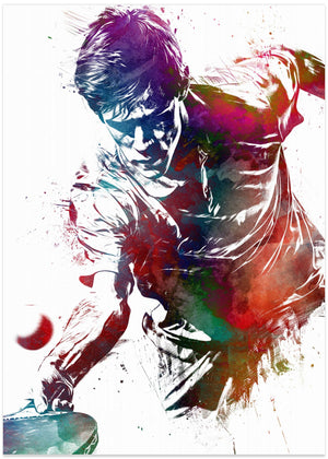 Table tennis sport art 02