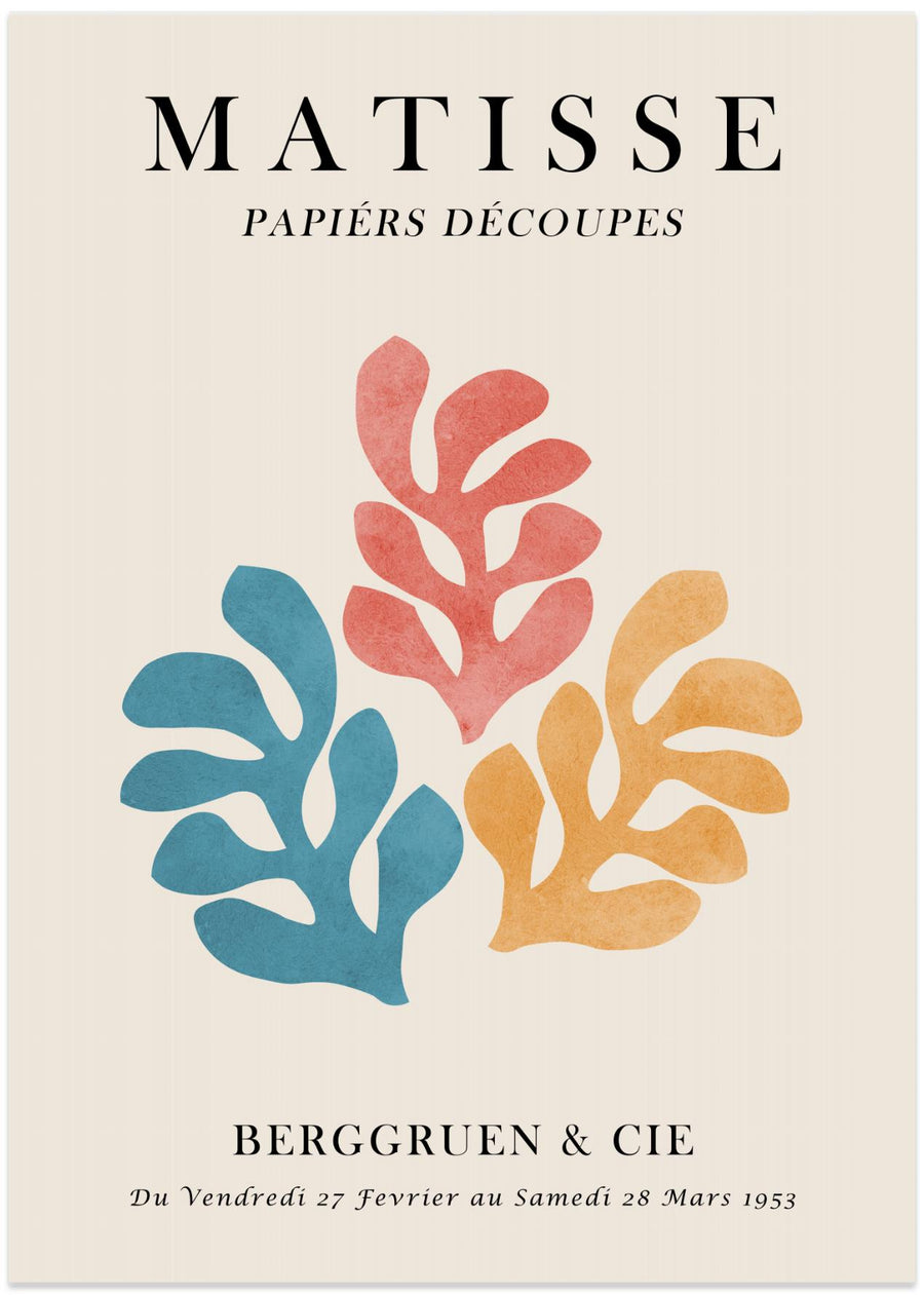 Matisse floral poster 3