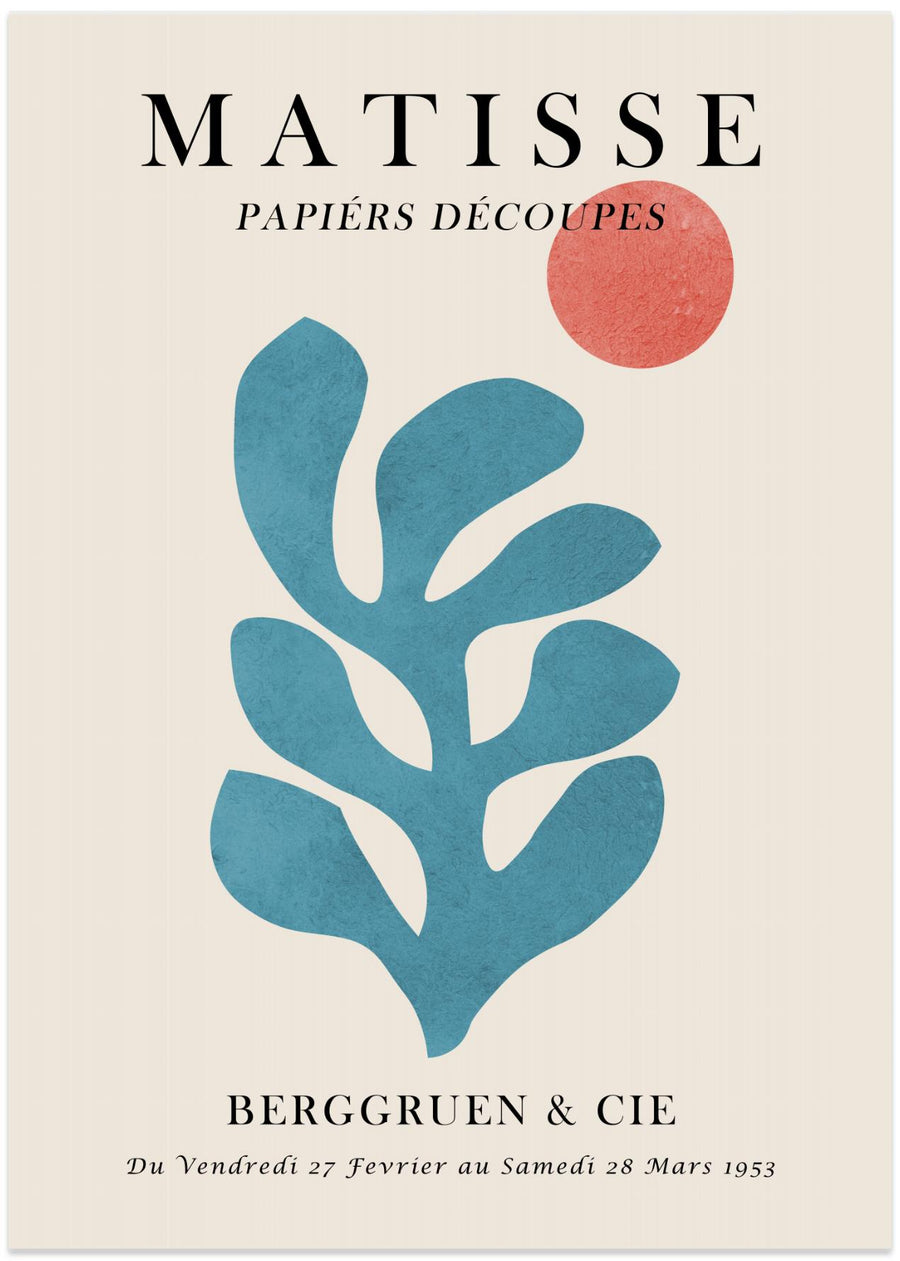 Matisse floral poster 2