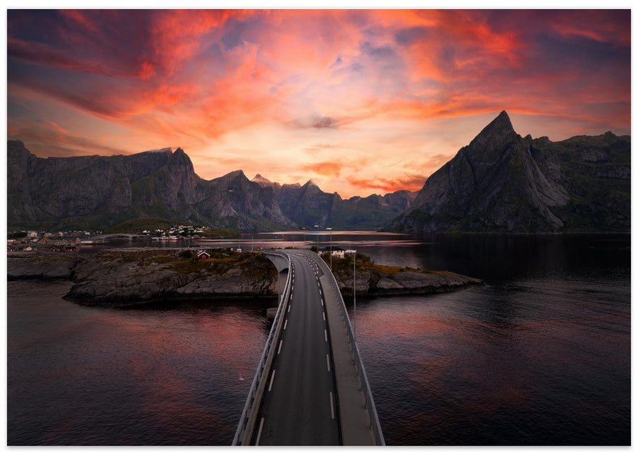 Red skies