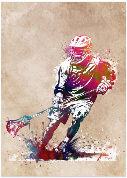 Sport Lacrosse Player
