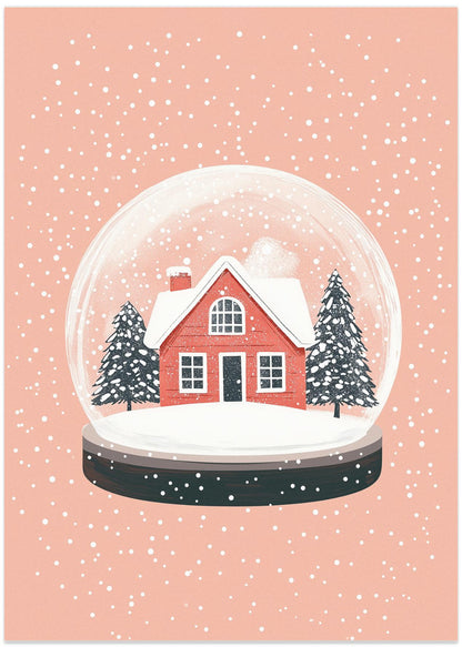 Christmas Ornament Glass Illustration