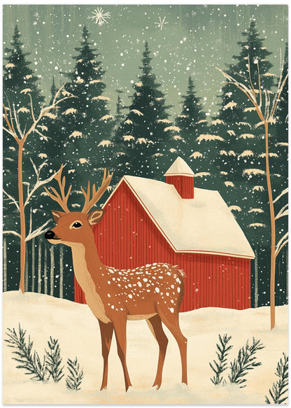 Deer Winter Holiday