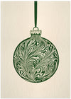 Olive Green Christmas Bauble