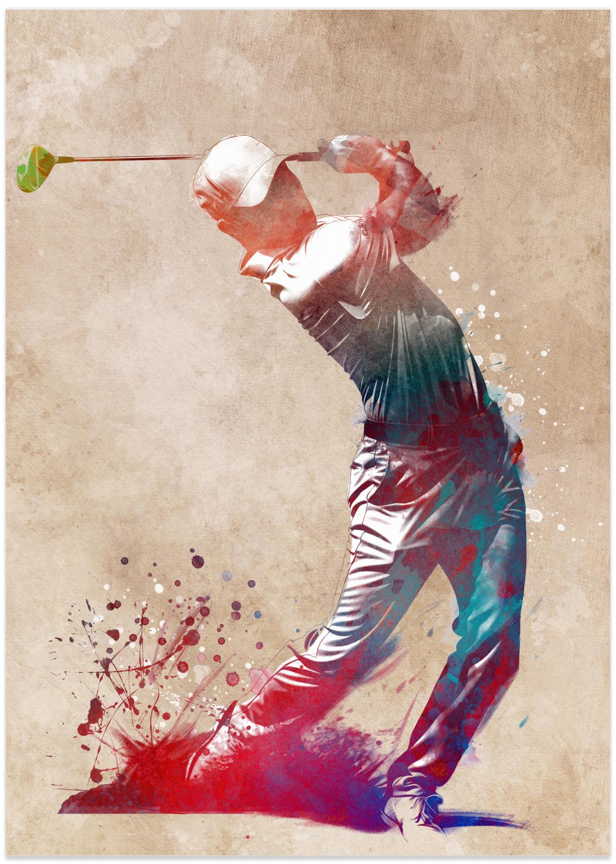 Golf Sport Digital Art