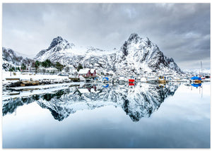 Marina reflection