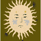 Suns Serene Face