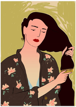 Woman With Long Hair