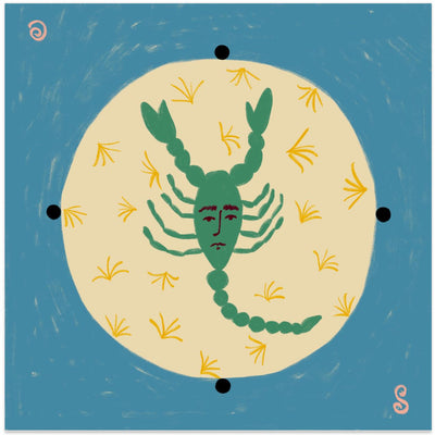 Scorpion With A Human Face