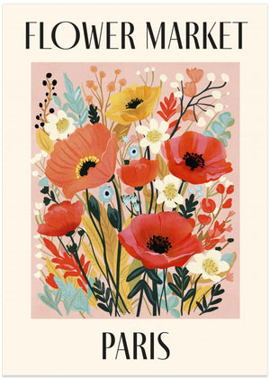 Flower Market Paris France