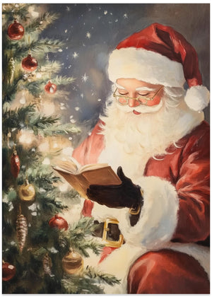 Santa Reading II
