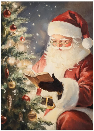 Santa Reading II