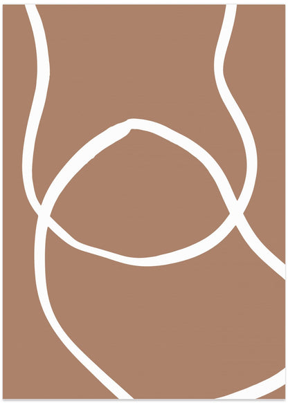 Abstract Lines Mocha 2