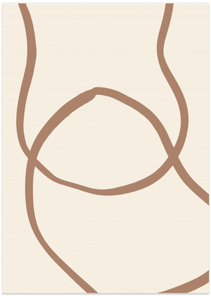 Abstract Lines Mocha 6