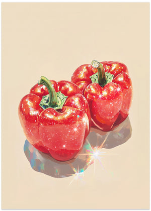 Sparkling Red Bell Peppers
