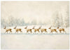 Winter Wonderland: Reindeer Procession