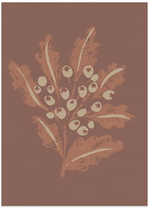 Textured Mocha Foliage