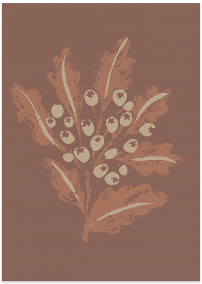 Textured Mocha Foliage