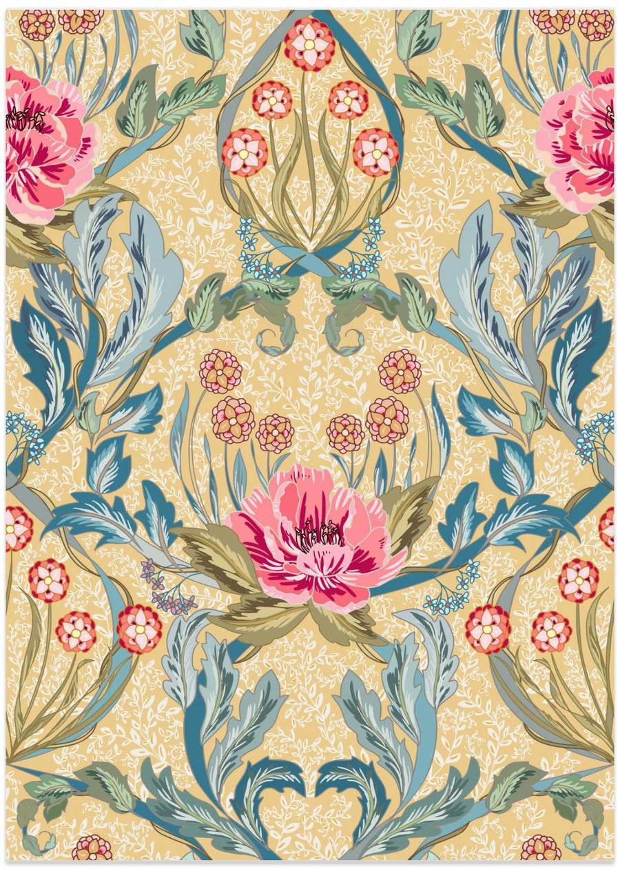 Floral Heritage Morris opulent vintage pattern