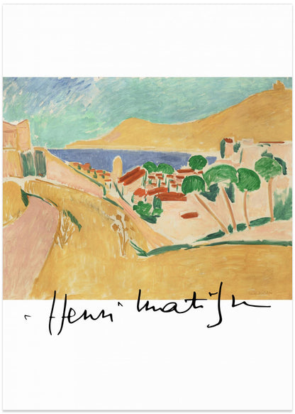 Collioure i august signeret