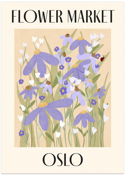 Flower Market Oslo Norway