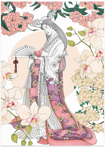 Serene Japanese Woman