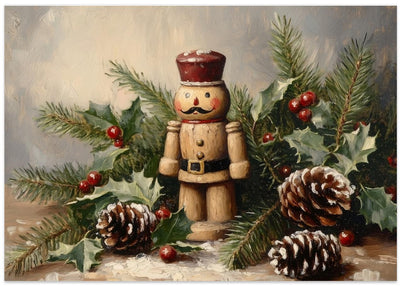 Nutcracker and Pinecones