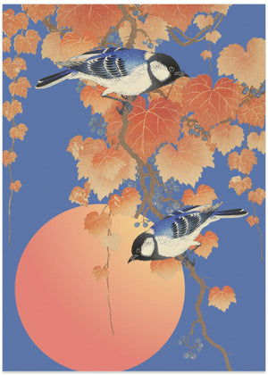 Autumn Birds Sunrise