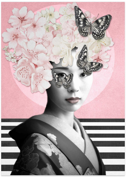 Blossom Butterfly Geisha