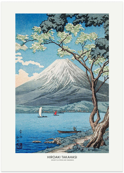 Mount Fuji From Lake Yamanaka