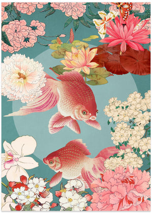 Graceful Goldfish Pond